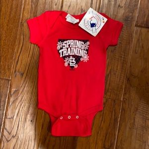 Cardinals 6M Baby Bodysuit